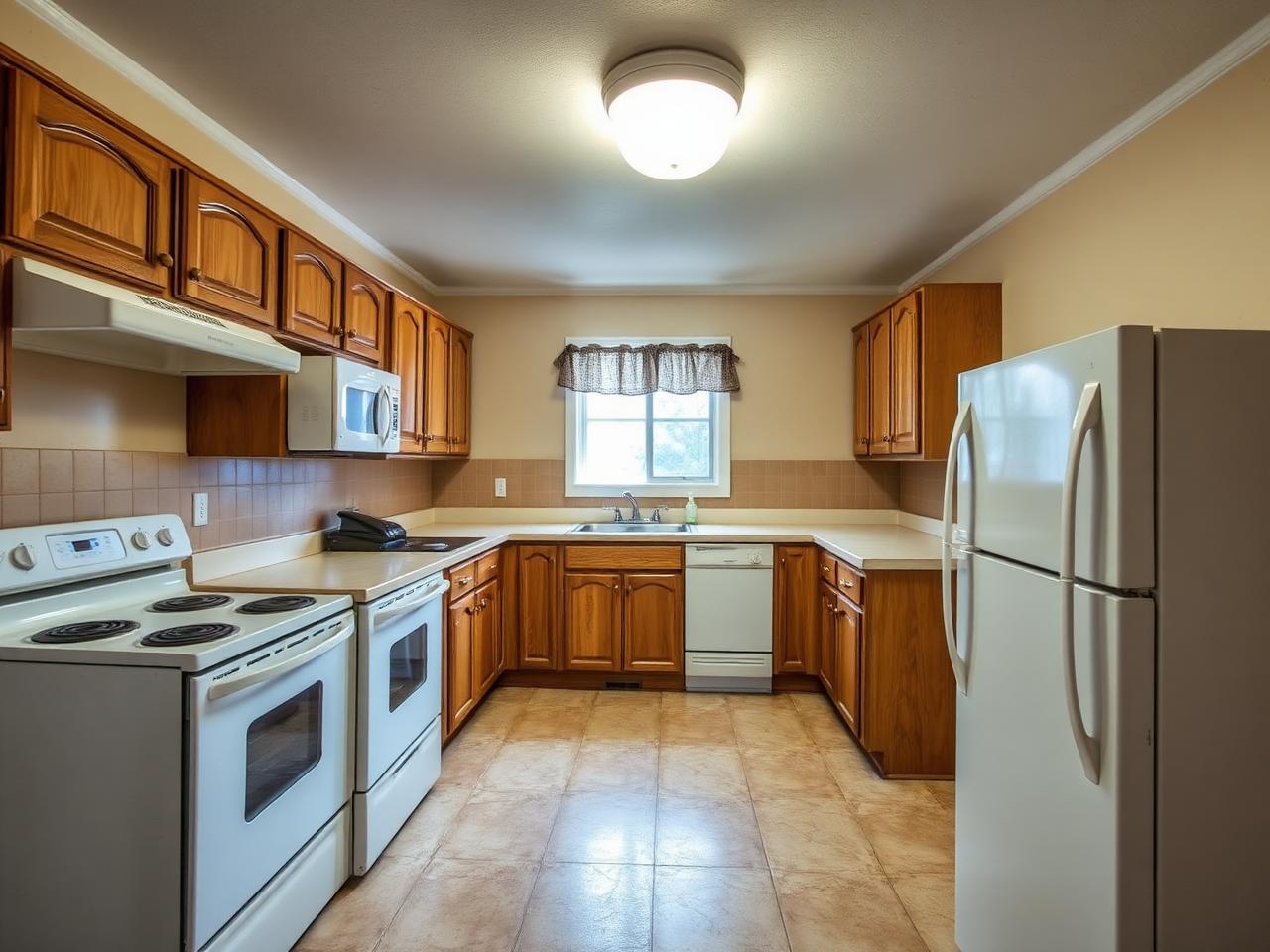 Dated home before renovation